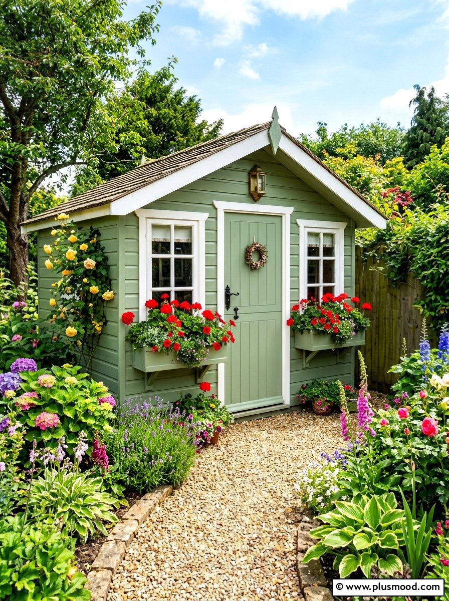 Garden shed makeover - 25 late summer backyard ideas