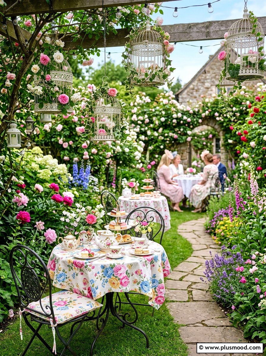 Garden tea party - 25 late summer party decor ideas