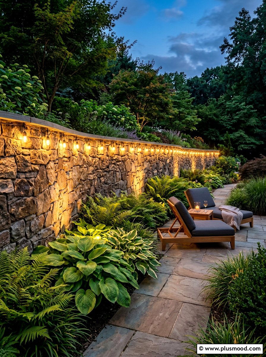 Garden wall lighting - 25 summer patio ideas with string lights