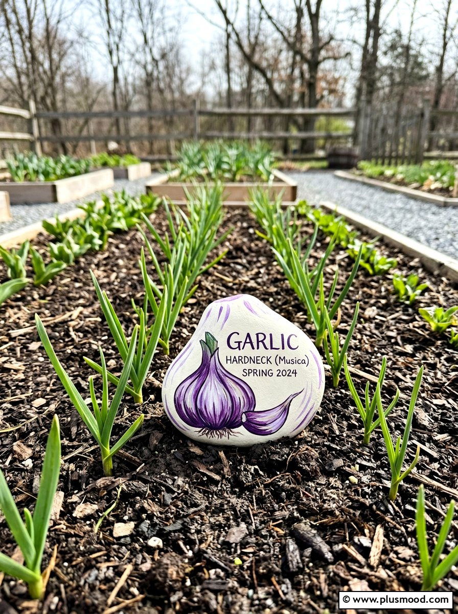 Garlic Garden Label