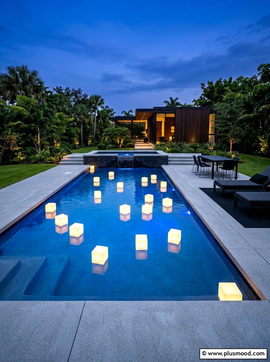 25 Summer Pool Lighting Ideas for Magical Nights Outside
