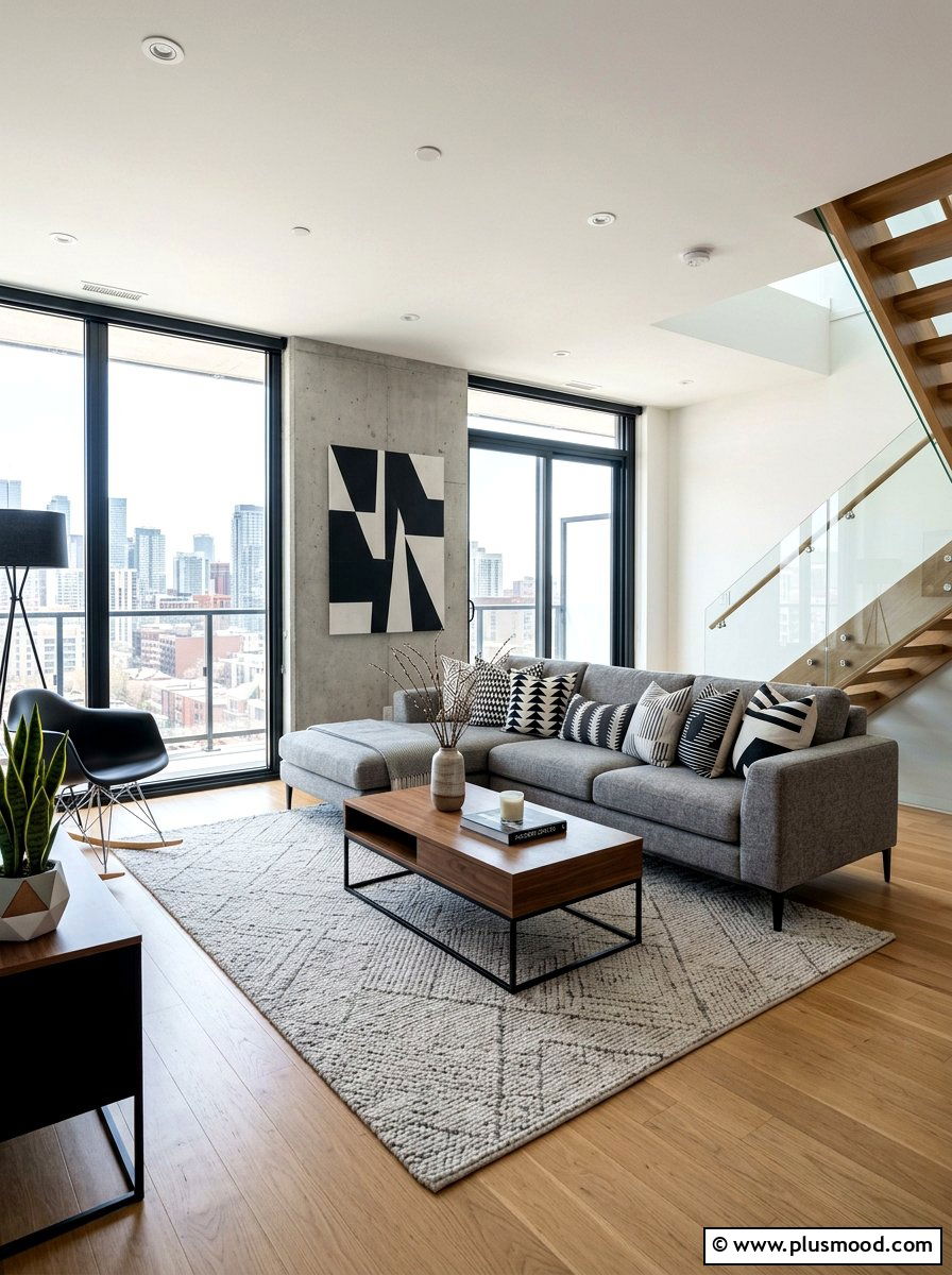 Geometric Pattern Sofa Decor - 25 summer sofa styling ideas