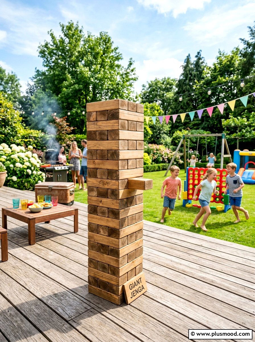 Giant backyard games - 25 summer deck party ideas