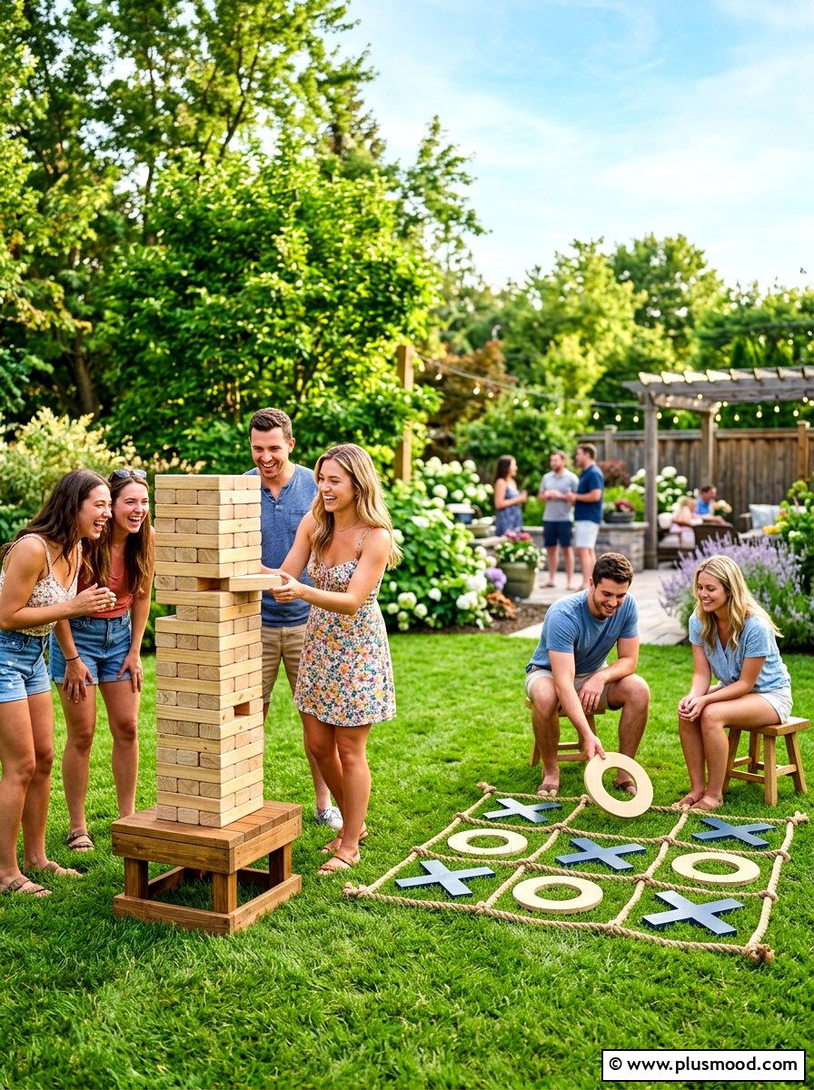 Giant yard games - 25 summer backyard ideas for kids
