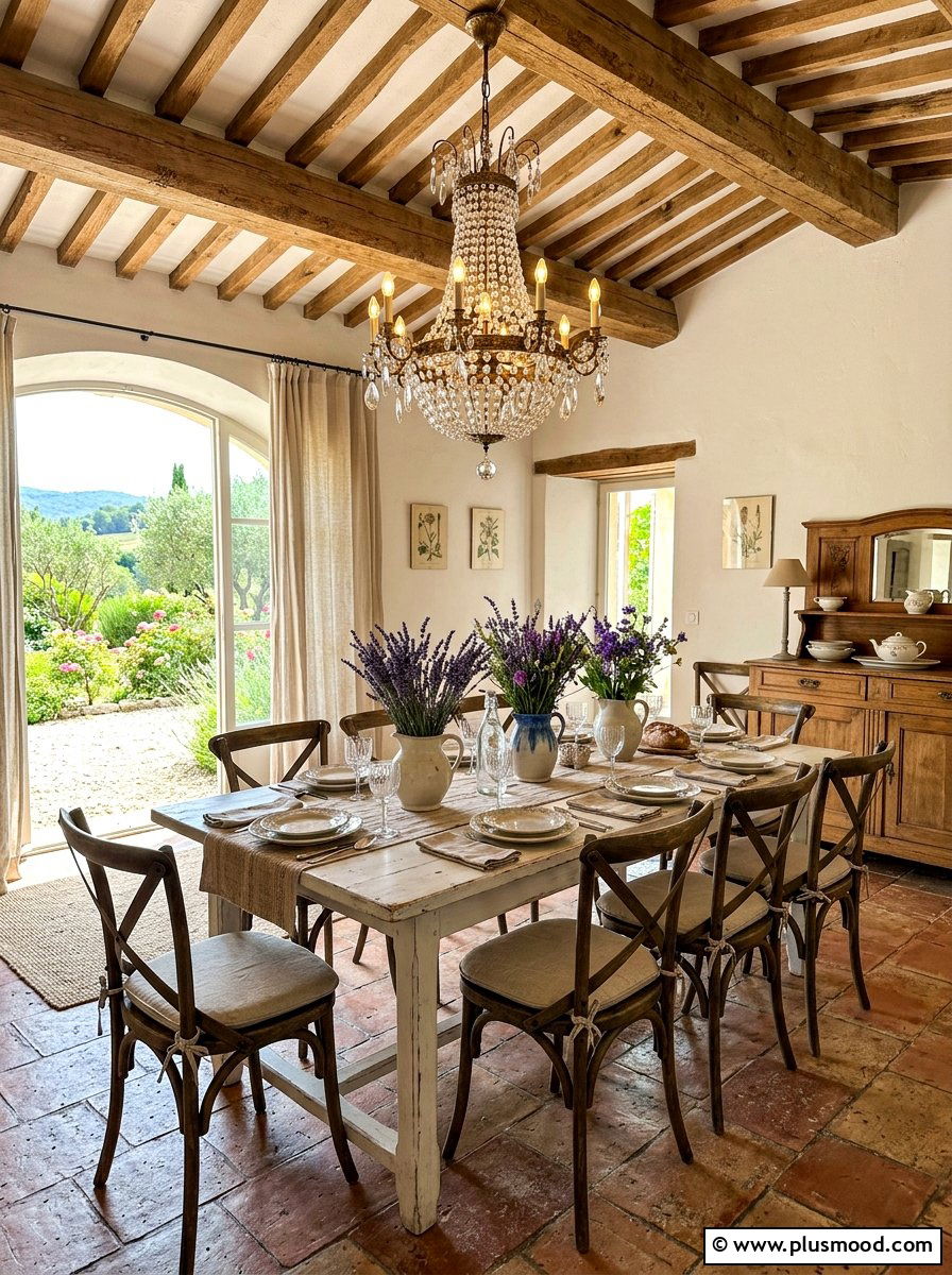 Glam Gold Summer Dining Room - 25 summer dining room decor ideas