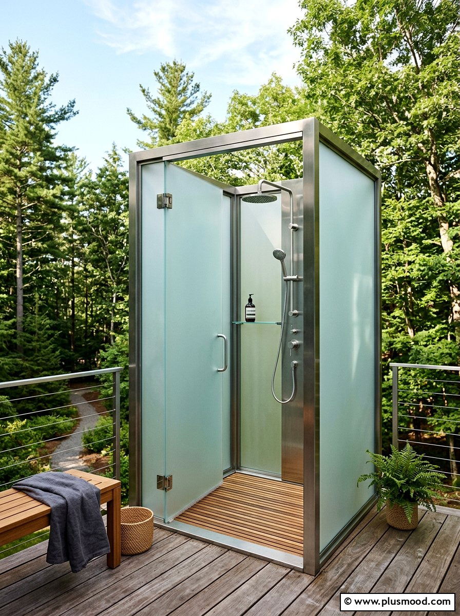 25 Summer Outdoor Shower Ideas for a Refreshing Backyard Oasis