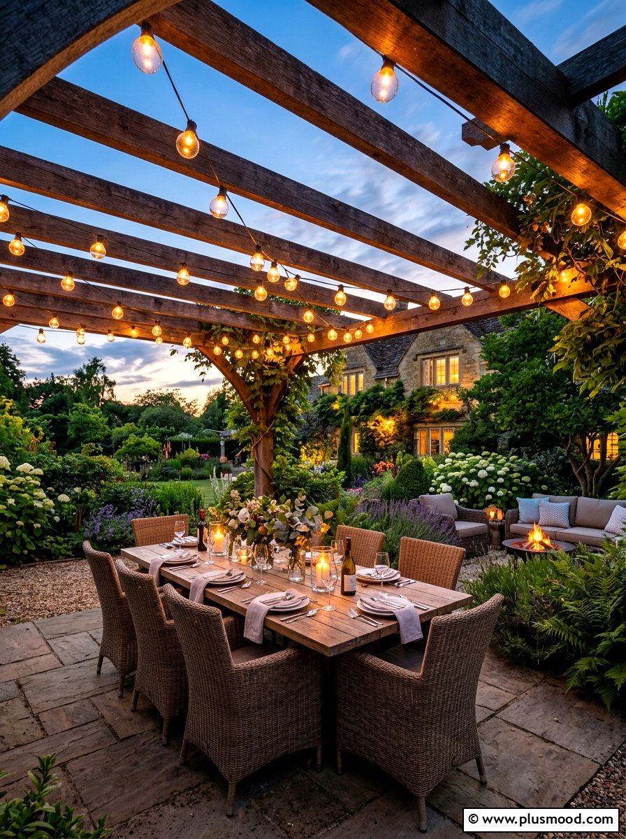 Globe String Lights - 25 summer home decor ideas
