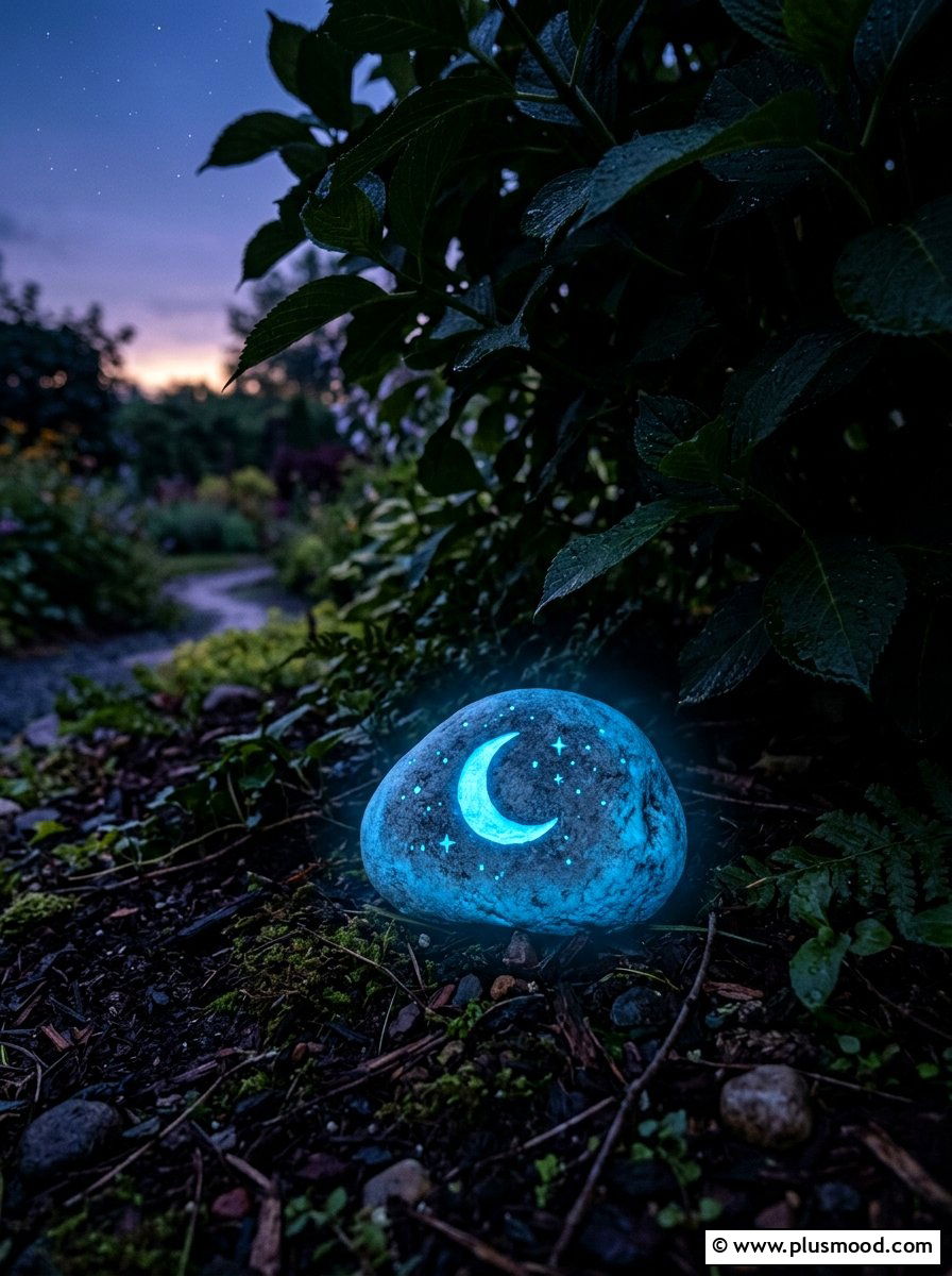Glow In The Dark Painted Rock - 25 painted rock ideas for hiding in nature