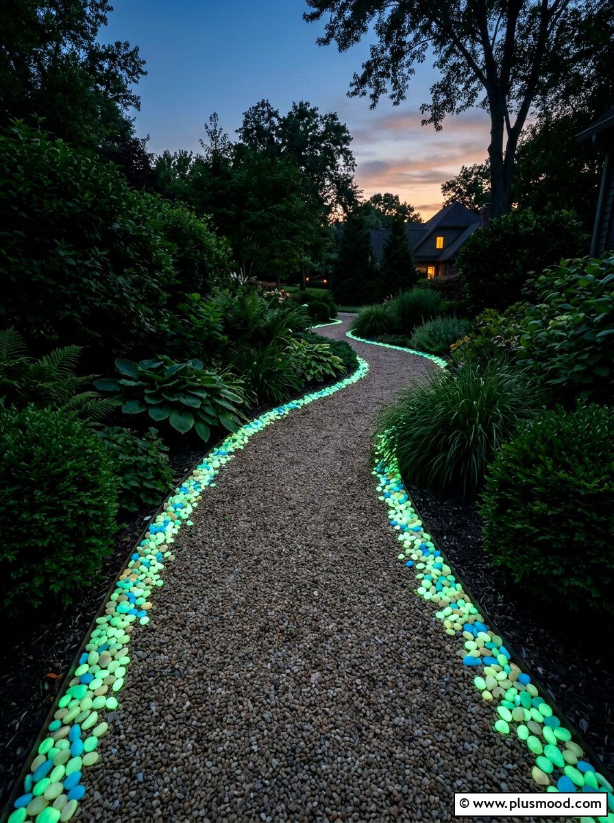 Glow in the dark stones - 25 Painted Rock Ideas