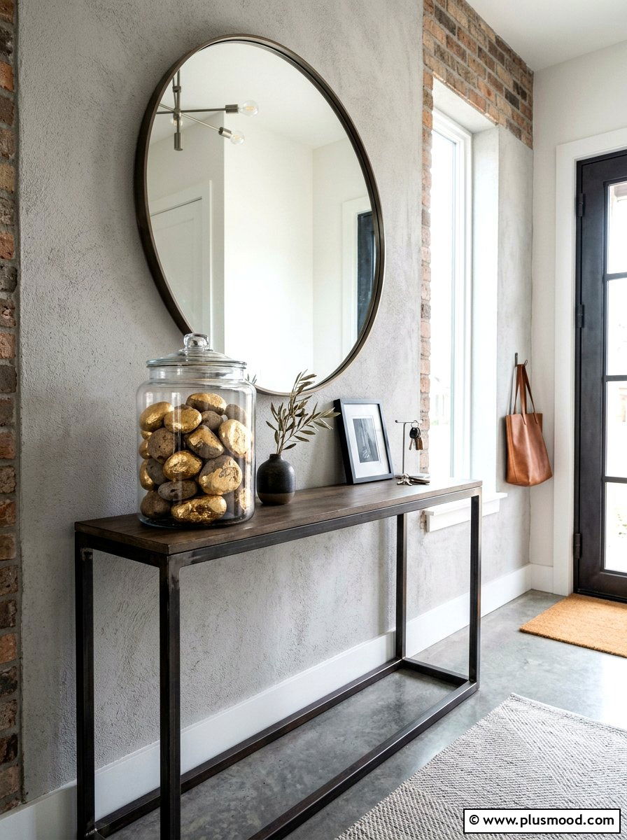 Gold Dipped Rock - 25 painted rock ideas with metallic paint