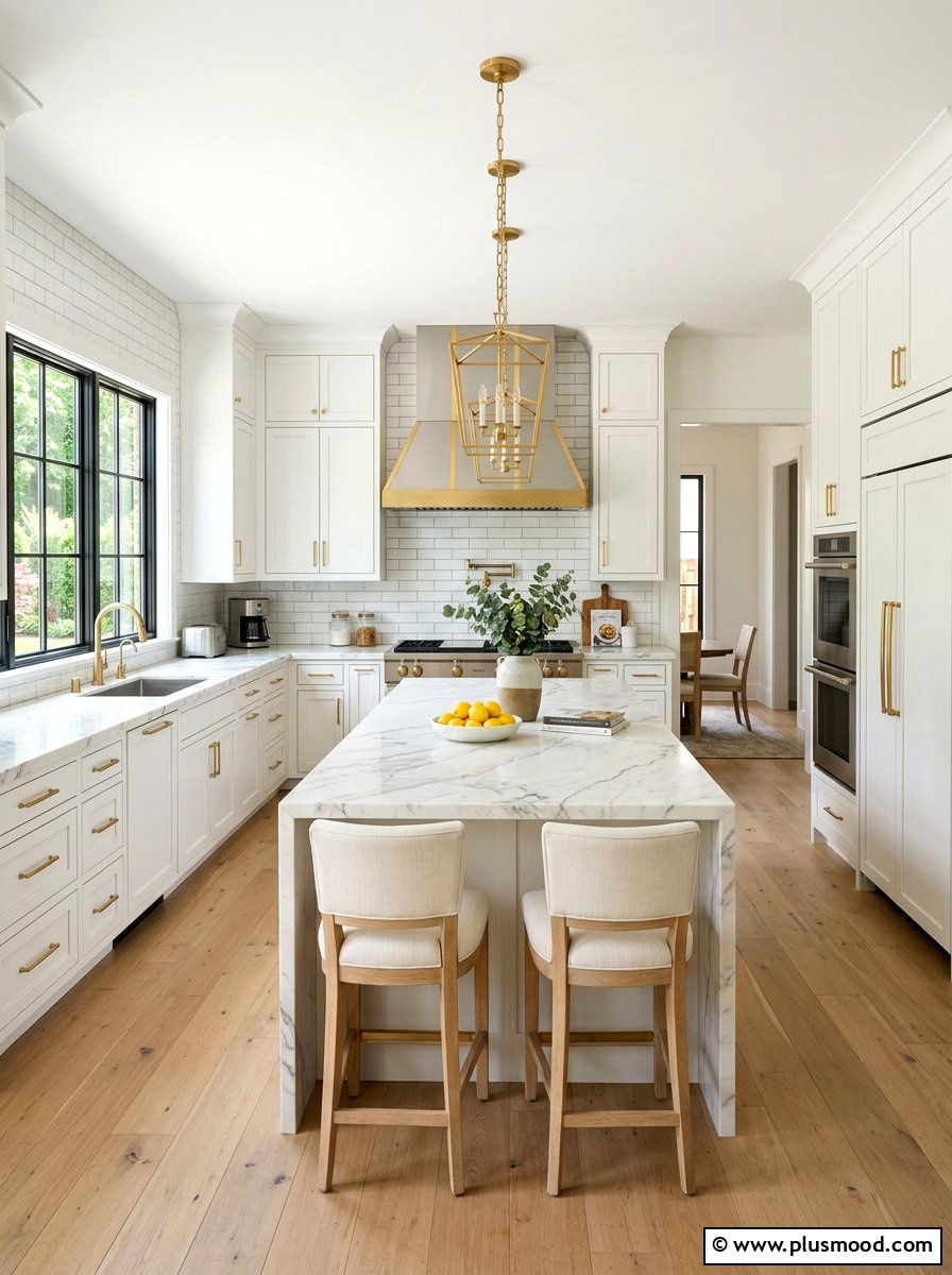 Gold Kitchen Hardware - 25 August home decor ideas