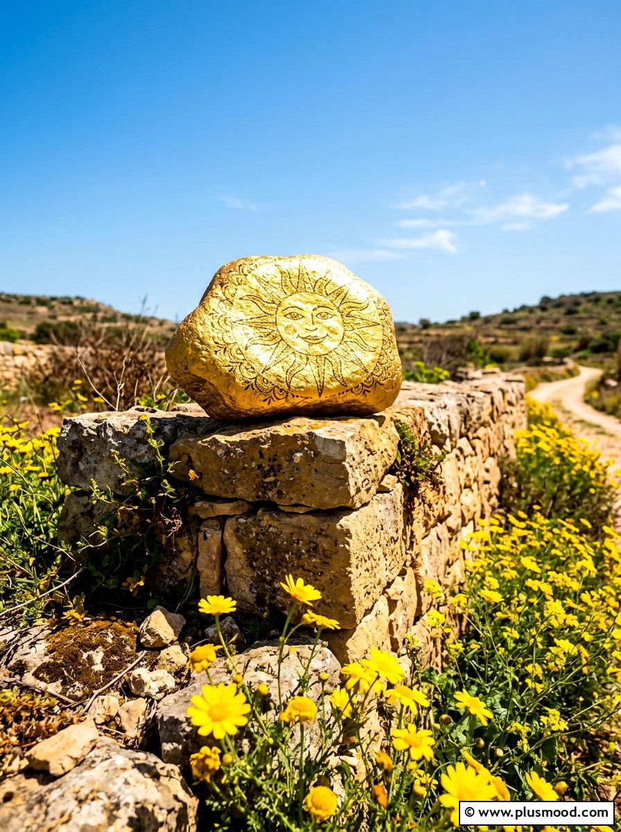 Golden sunshine rock
