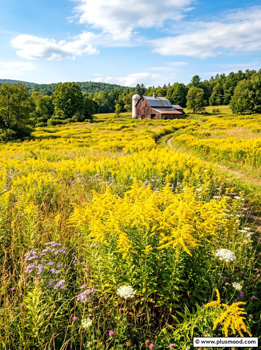 Goldenrod - 25 late summer flower garden ideas