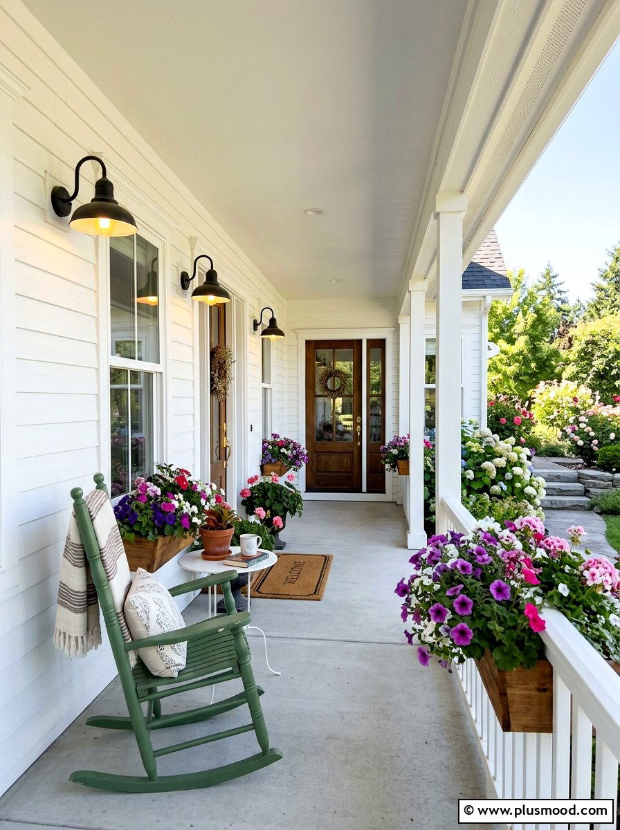 Gooseneck Wall Porch Lighting - 25 summer porch lighting ideas