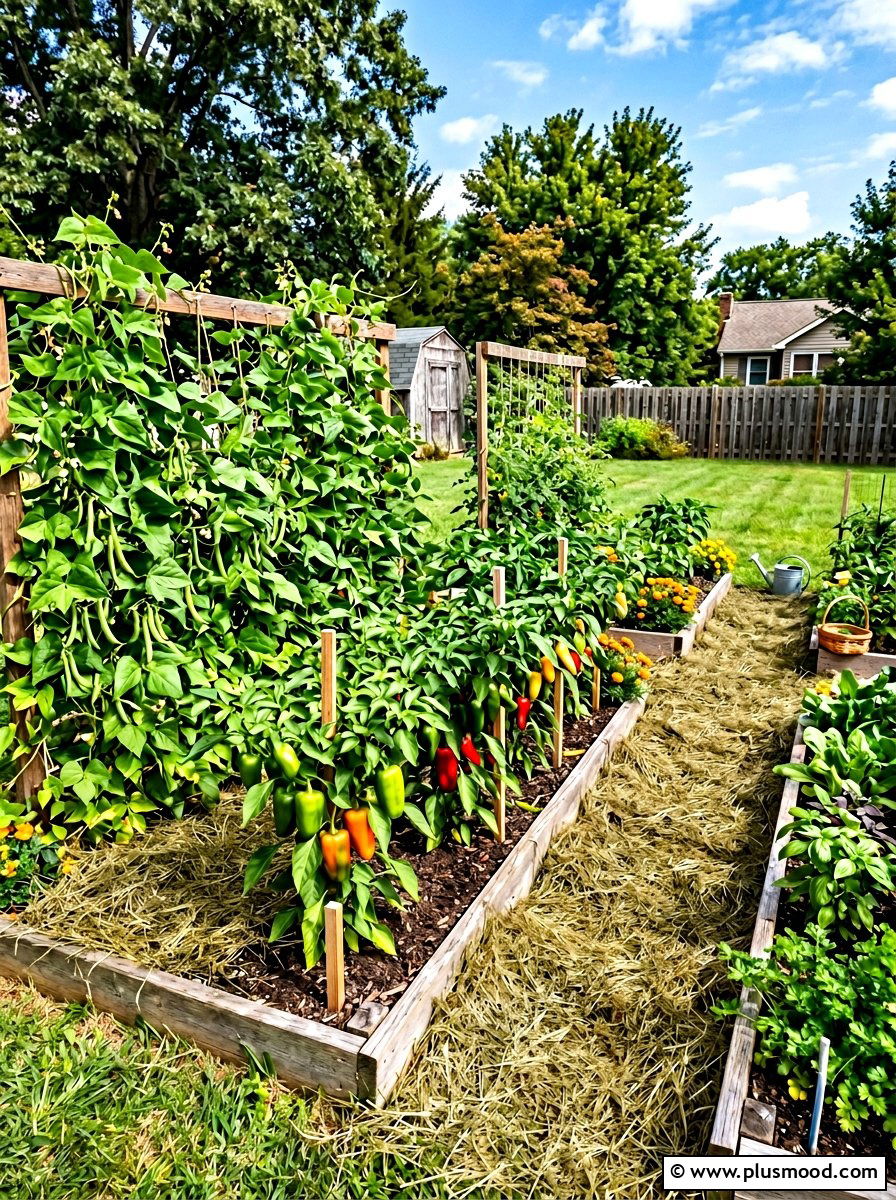 Grass clipping mulch - 25 summer mulch ideas for summer landscaping
