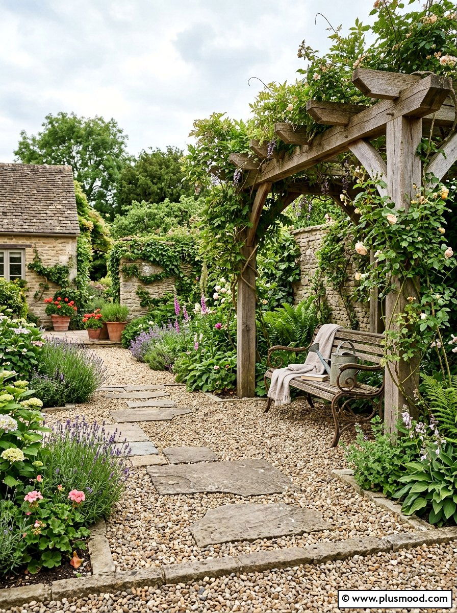 Gravel And Stone Patio - 25 small backyard ideas with raised patio