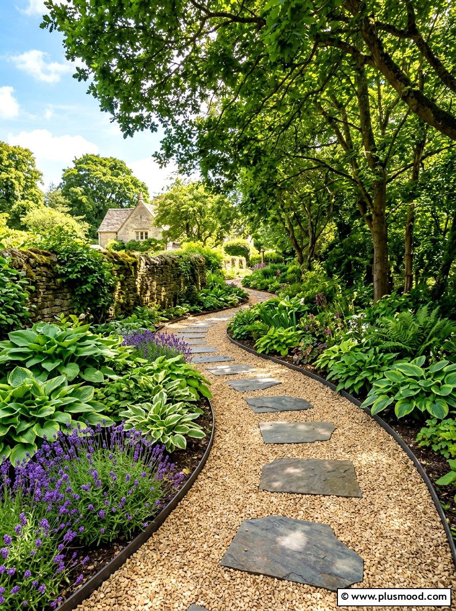 Gravel Path - 25 summer backyard landscaping ideas