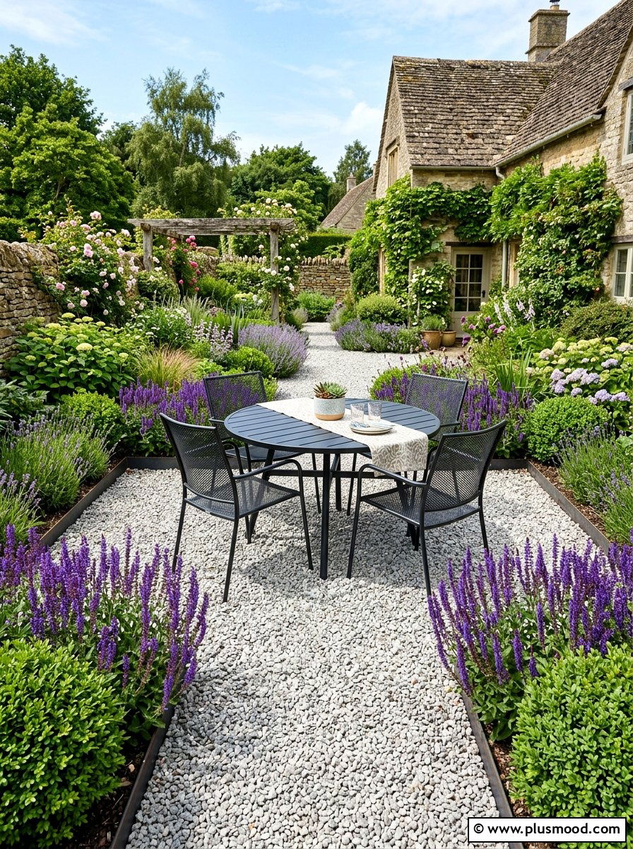 Gravel Patio - 25 small backyard ideas for entertaining