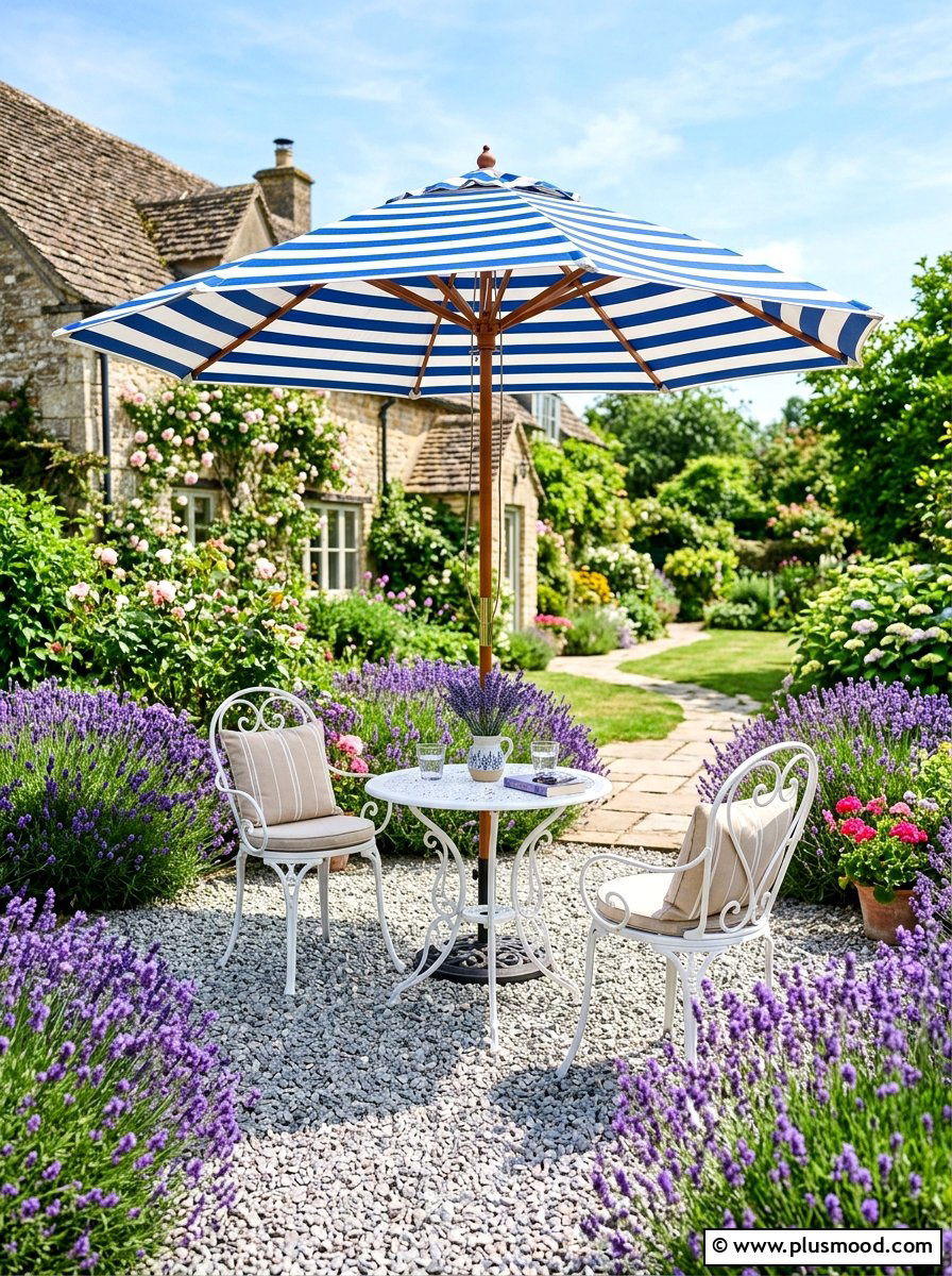 Gravel Patio Set - 25 summer backyard reading nook ideas