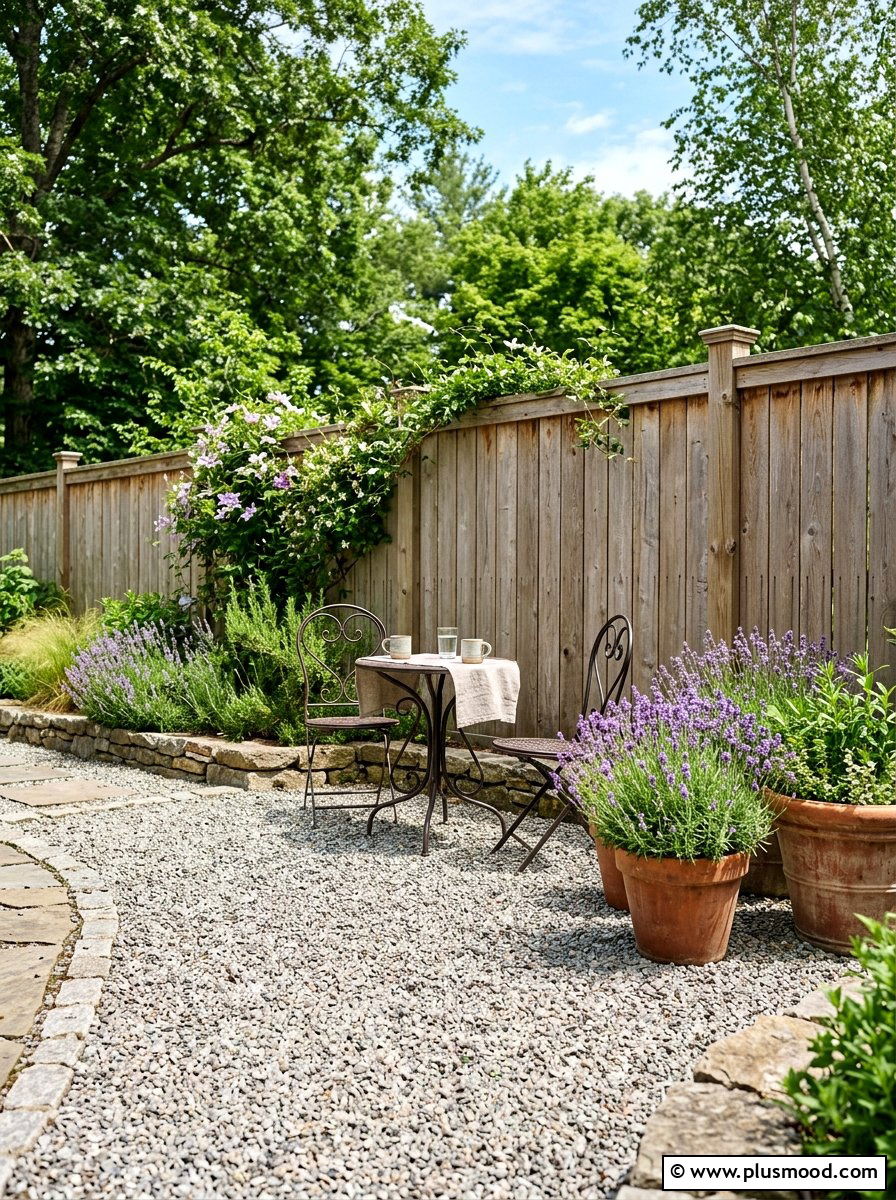 25 Small Backyard Ideas With Wood Fence Style