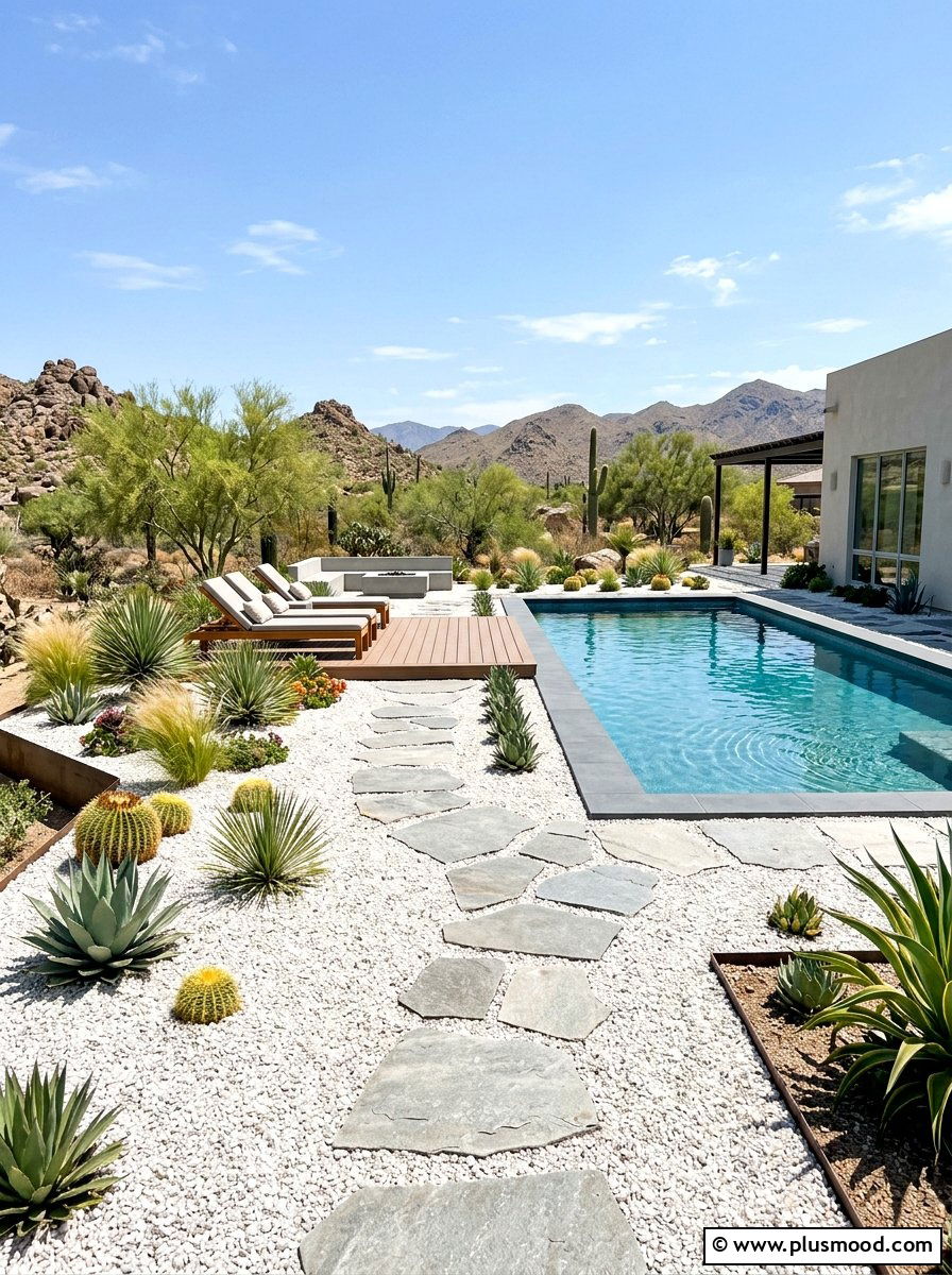 Gravel Pool Landscaping - 25 pool landscaping ideas for hot climates