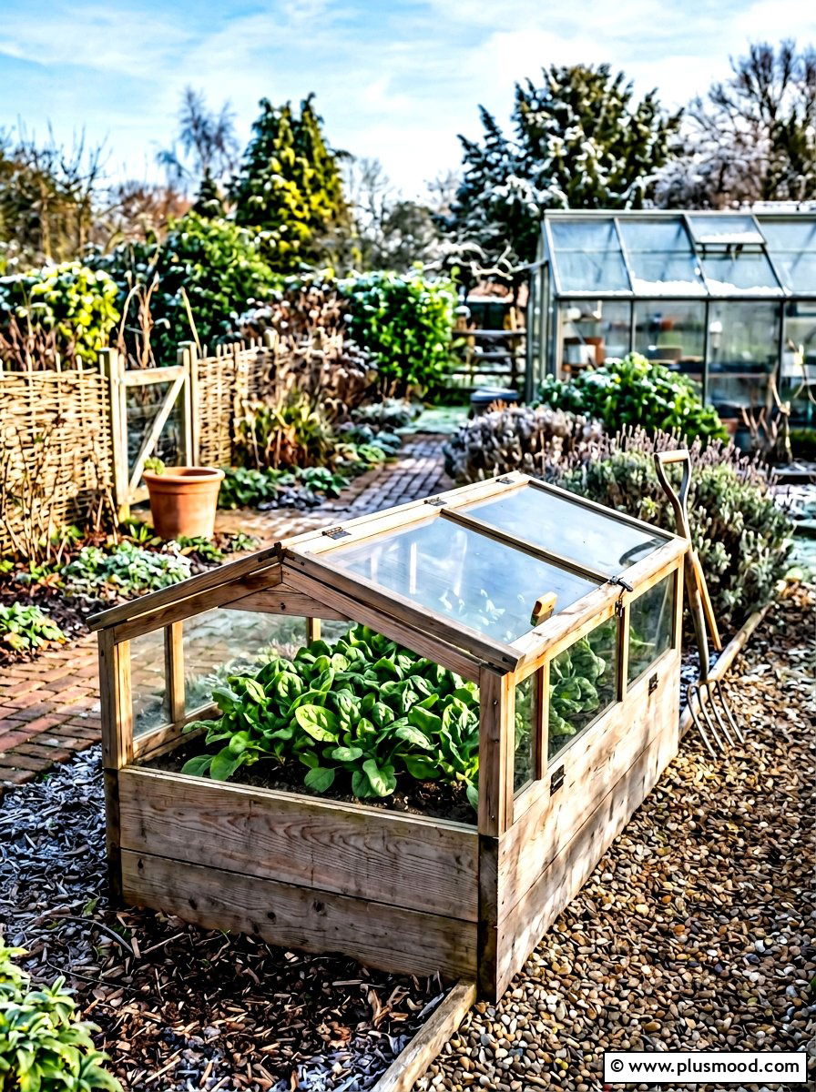 Greenhouse raised bed - 25 small backyard ideas with raised garden