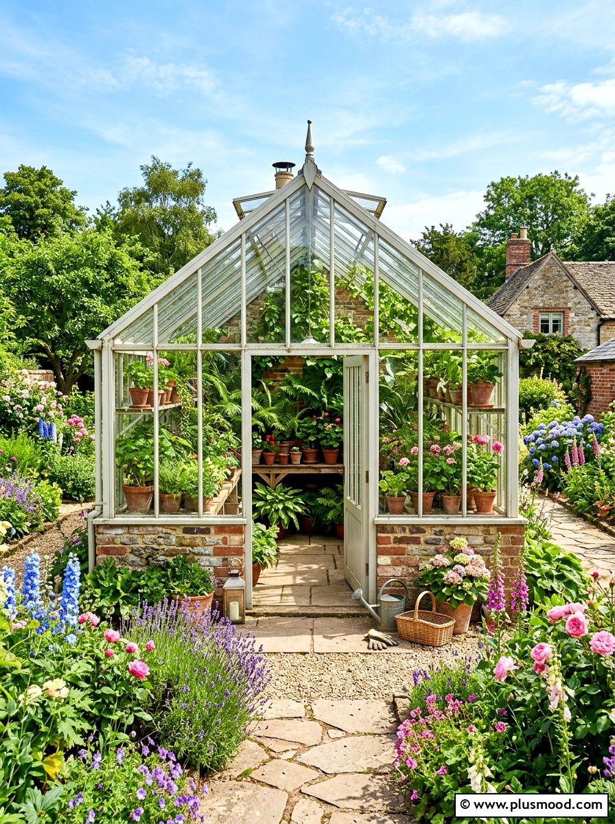 Greenhouse - 25 summer backyard ideas for large yards