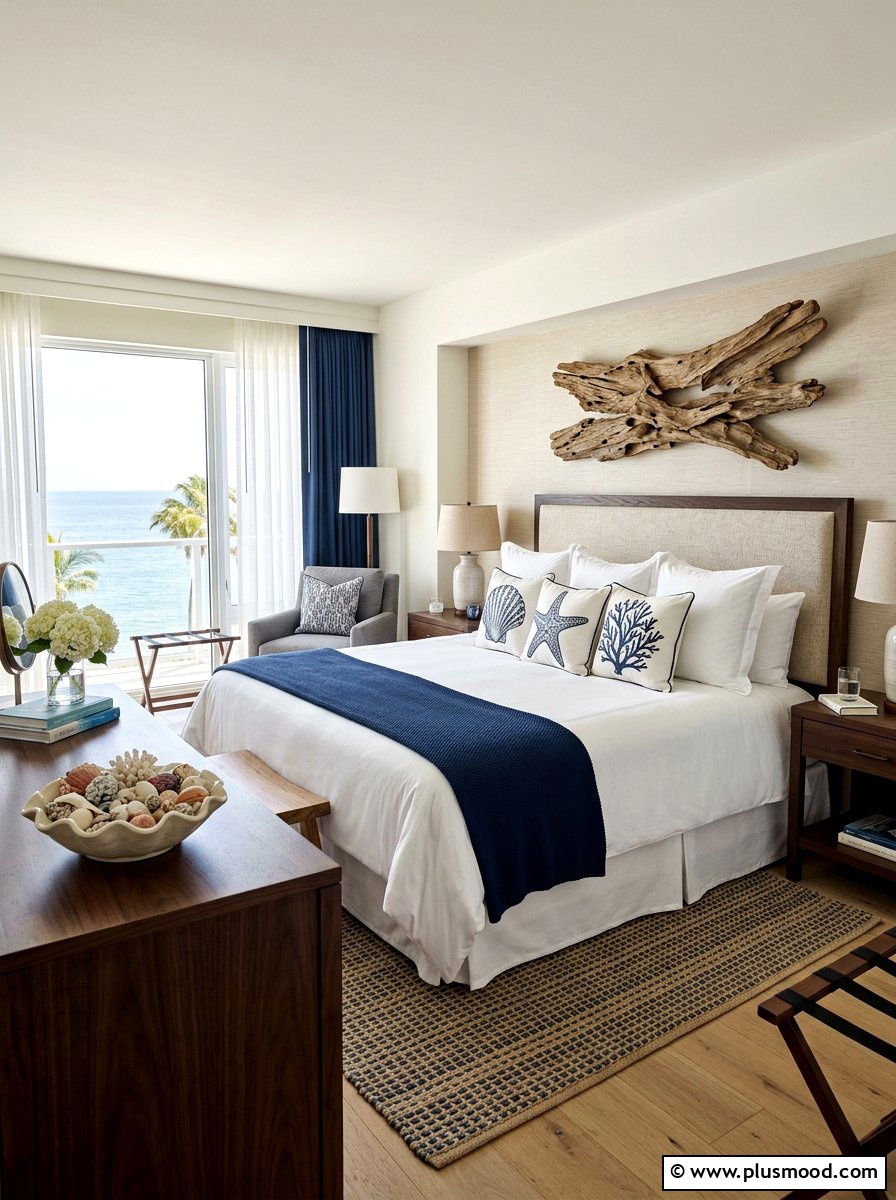 Guest Room Shell Decor - 25 summer decor ideas with shells