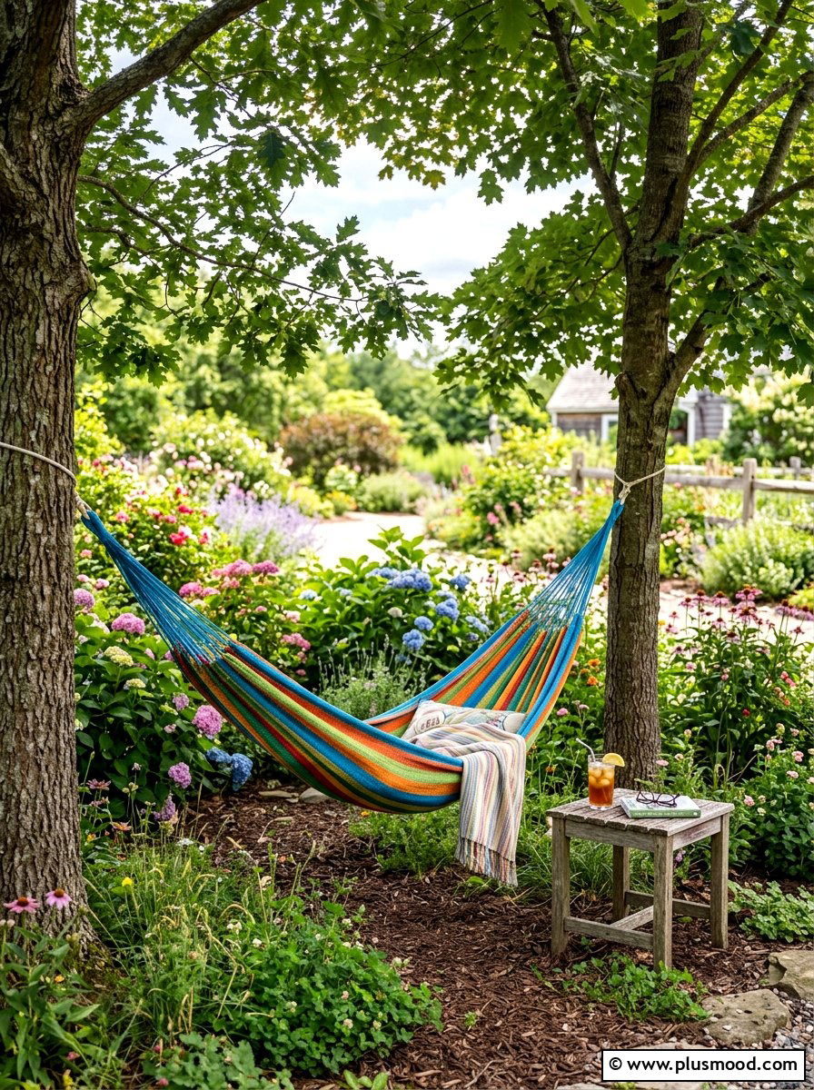Hammock Lounge Corner - 25 best summer backyard ideas