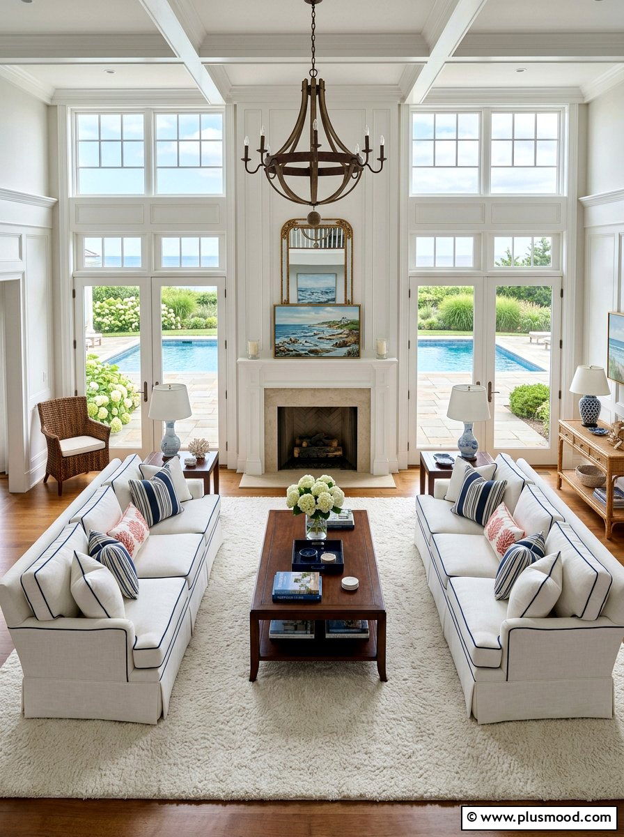 Hamptons Style Coastal Living - 25 summer coastal decor ideas