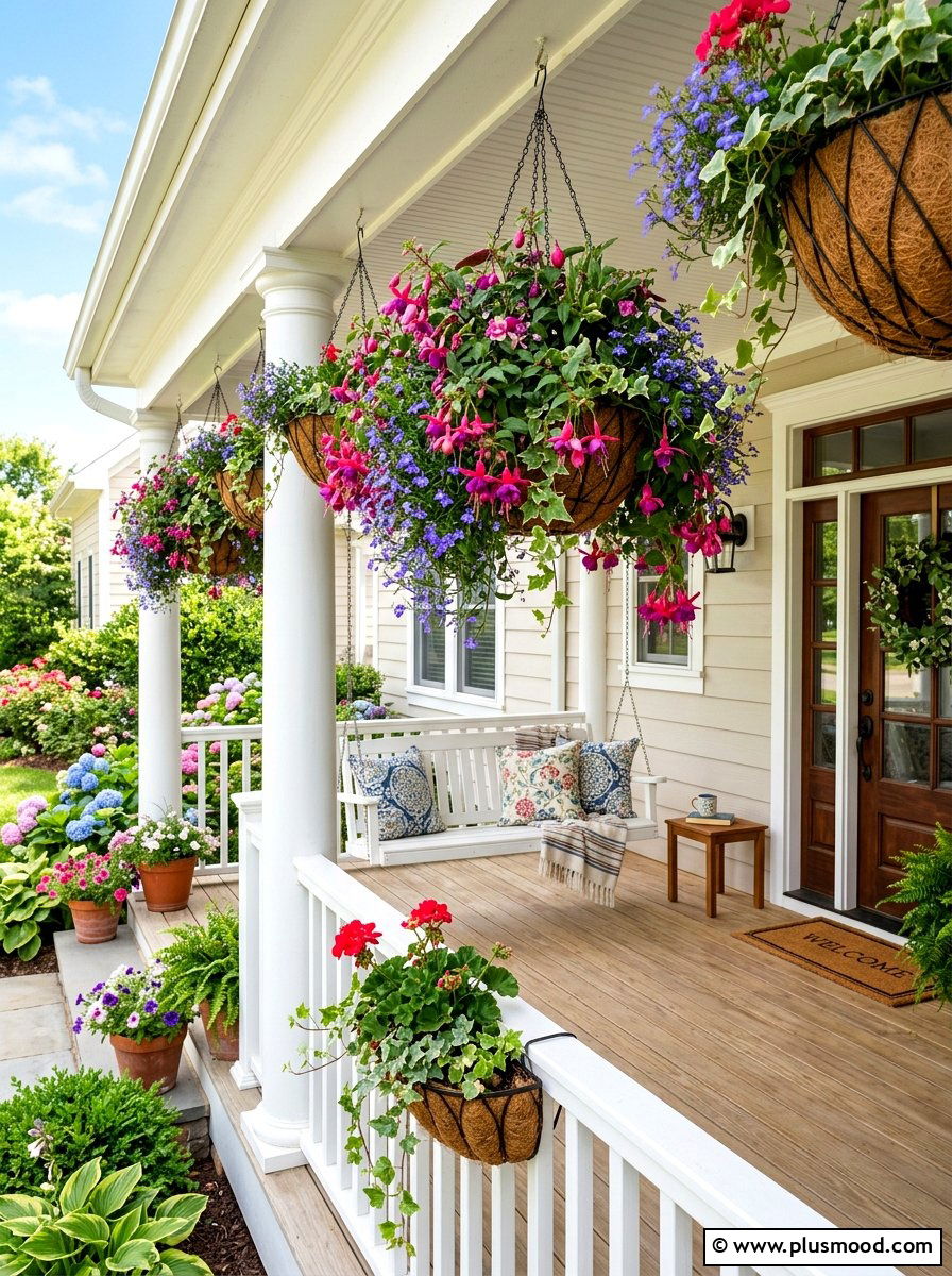 Hanging Baskets - 25 easy summer garden ideas