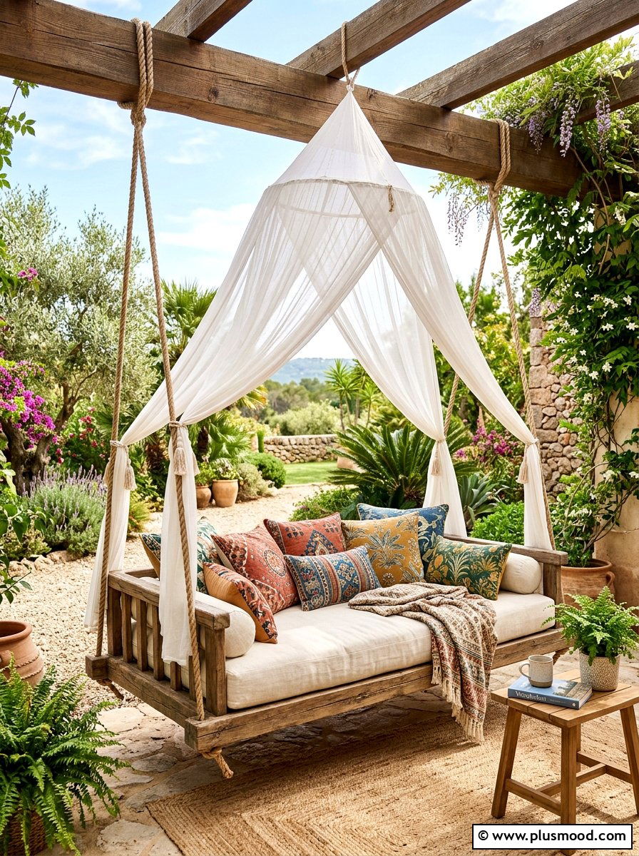 Hanging Outdoor Daybed