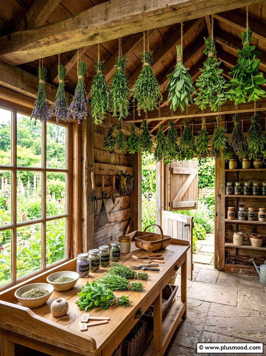 Harvesting And Drying Herbs - 25 August garden ideas