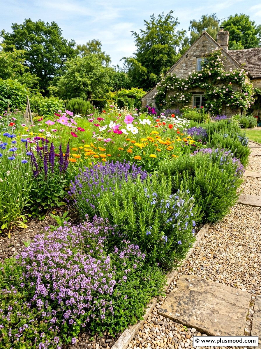 Herb Garden Border - 25 summer garden edging ideas