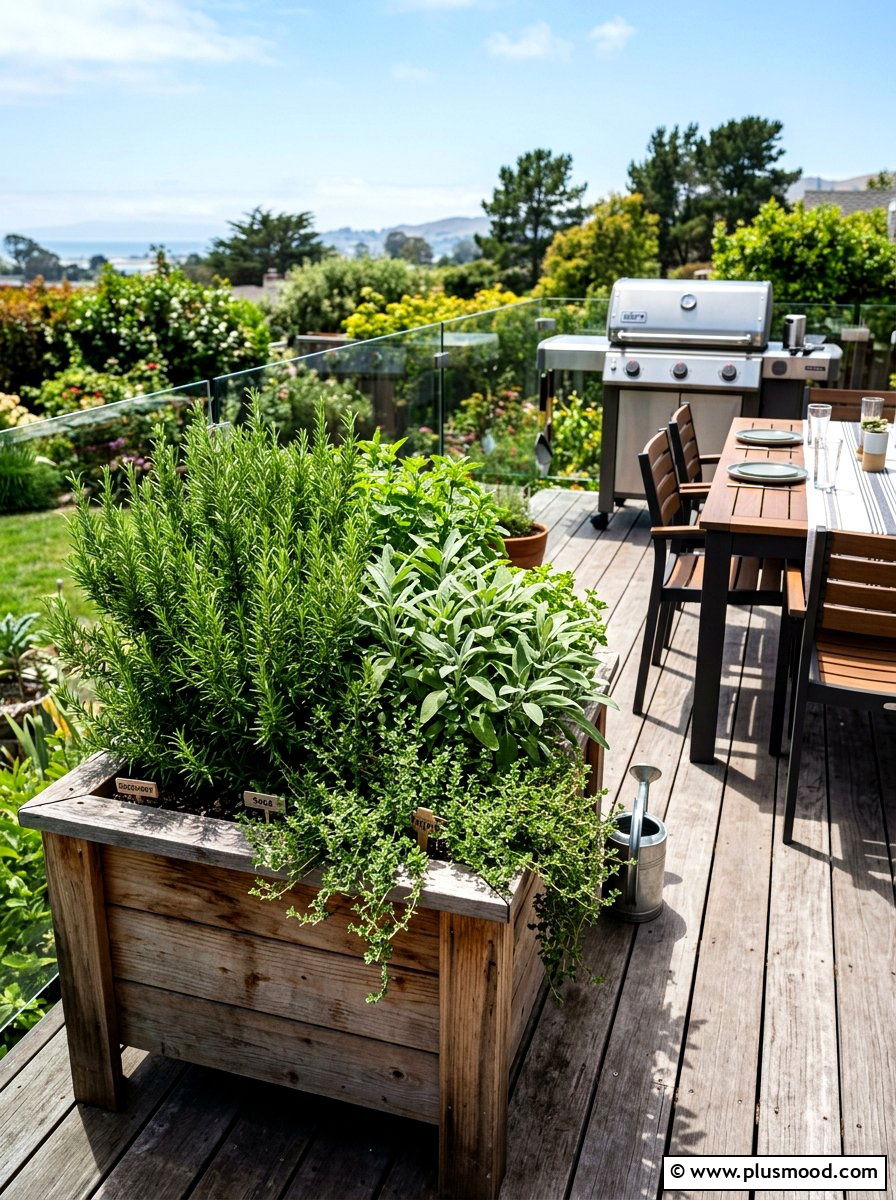 Herb Garden Planter - 25 late summer landscaping ideas
