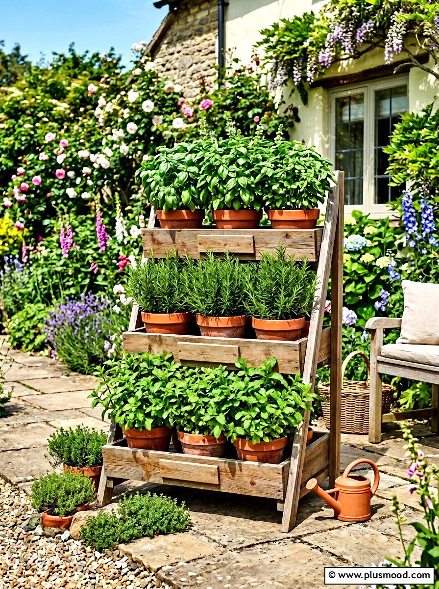 Herb Garden Planters - 25 best summer patio ideas