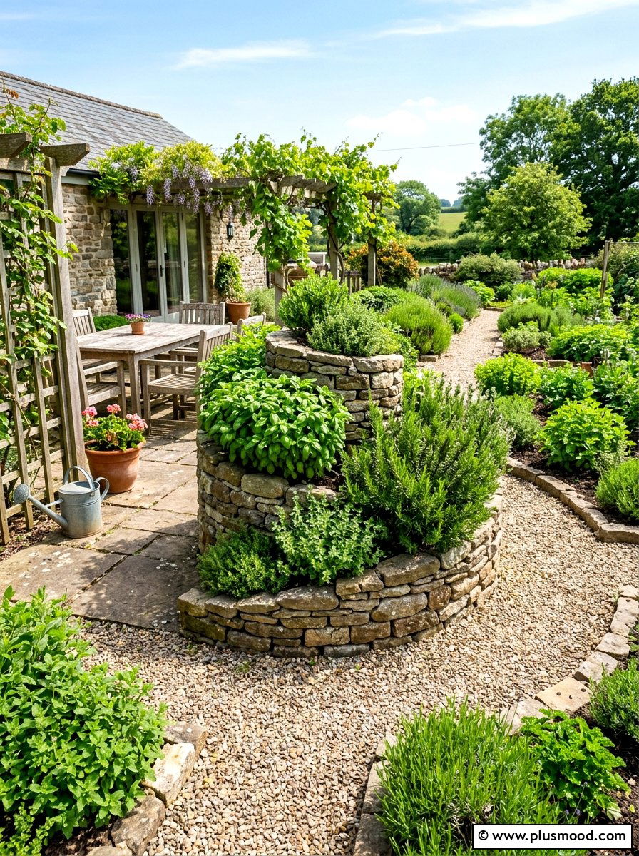 Herb garden - 25 summer landscape design ideas