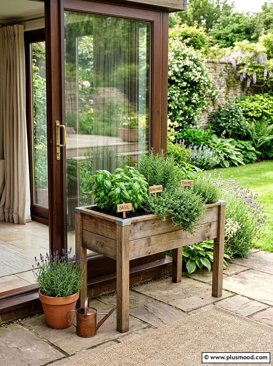 25 Small Backyard Ideas With Raised Garden for Fresh Style