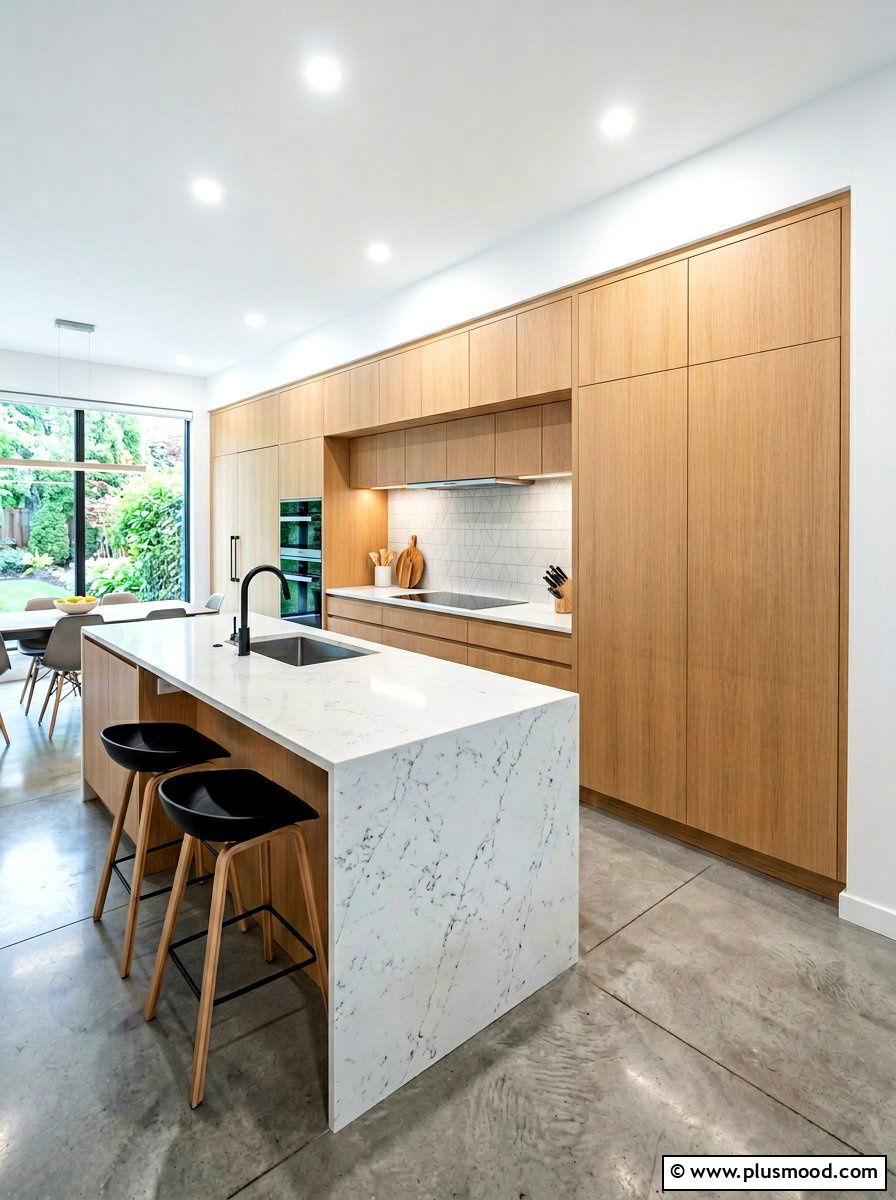 Hidden Appliance Garage - 25 summer kitchen makeover ideas