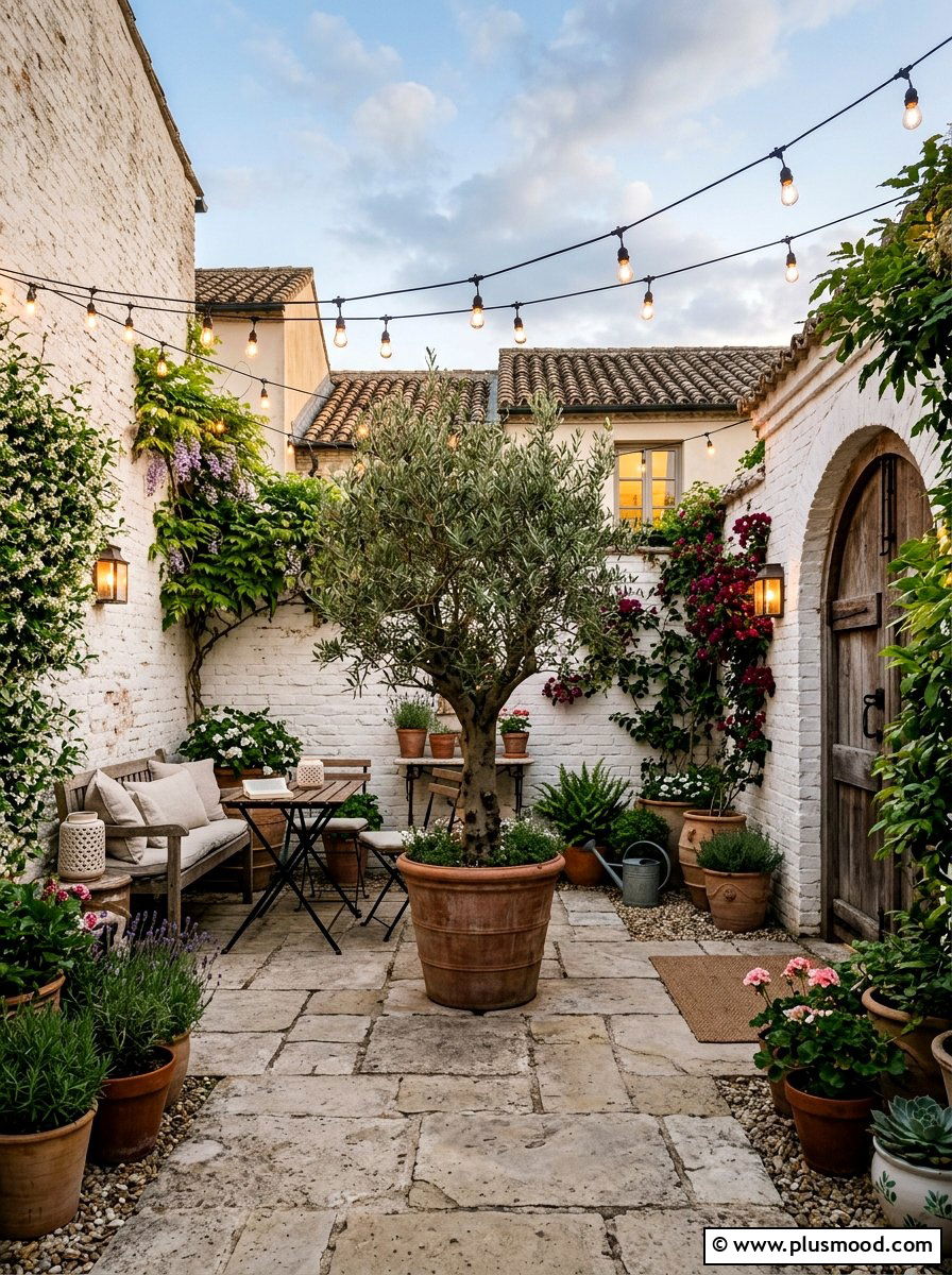 Hidden Courtyard Sanctuary - 25 small backyard ideas with yoga space