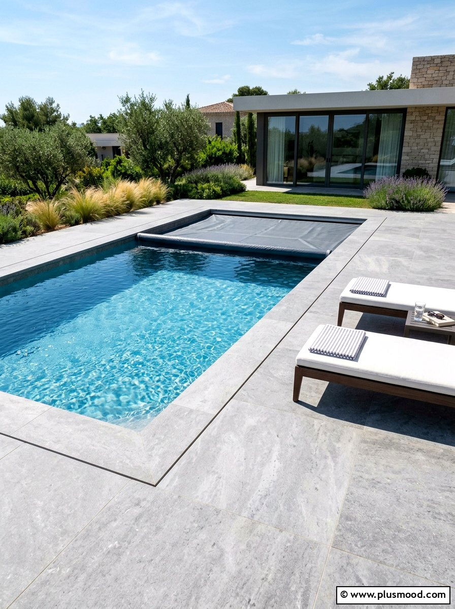 Hidden Pool Cover - 25 summer pool ideas