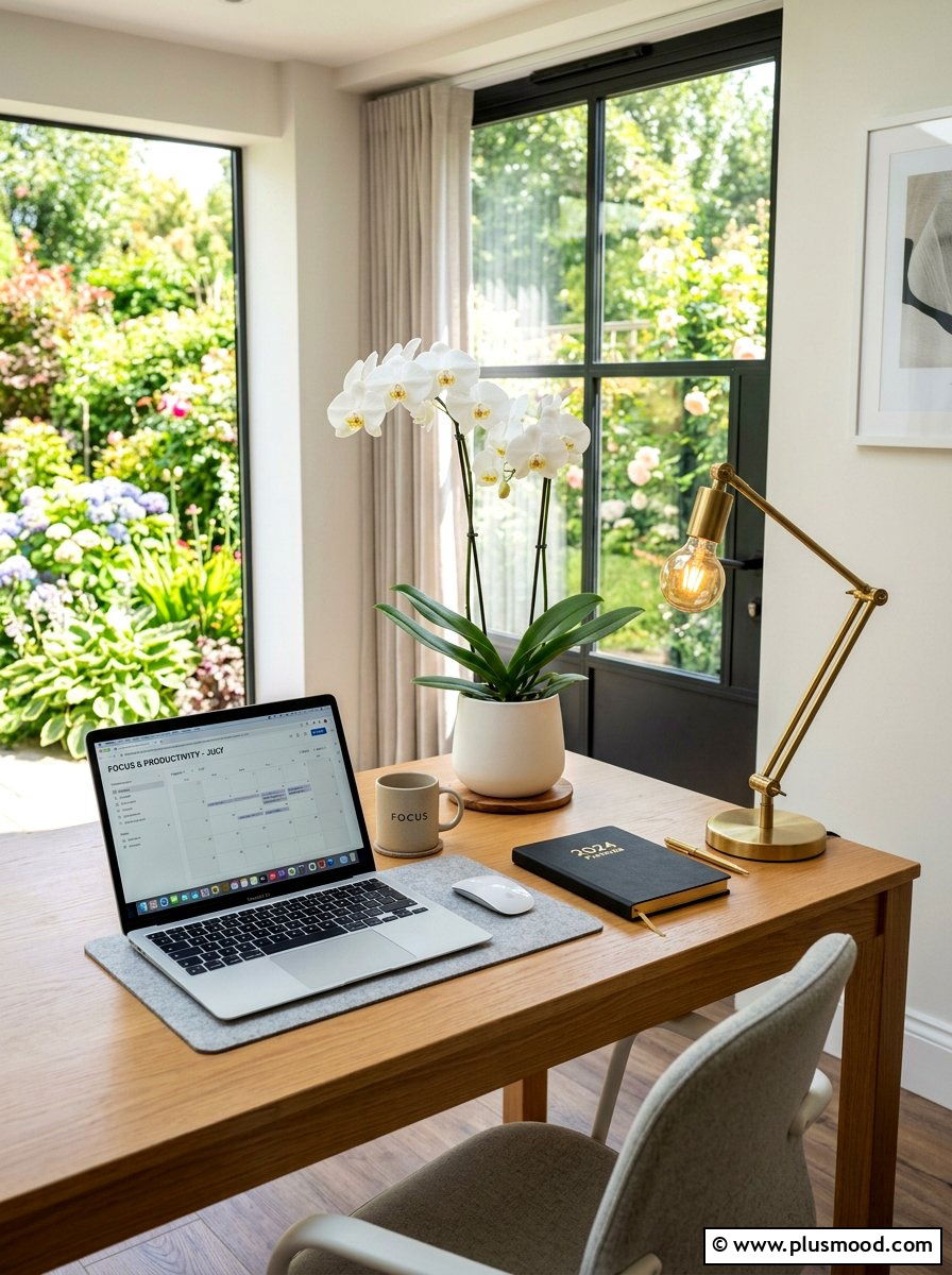 Home office flower accents - 25 summer decor ideas with florals