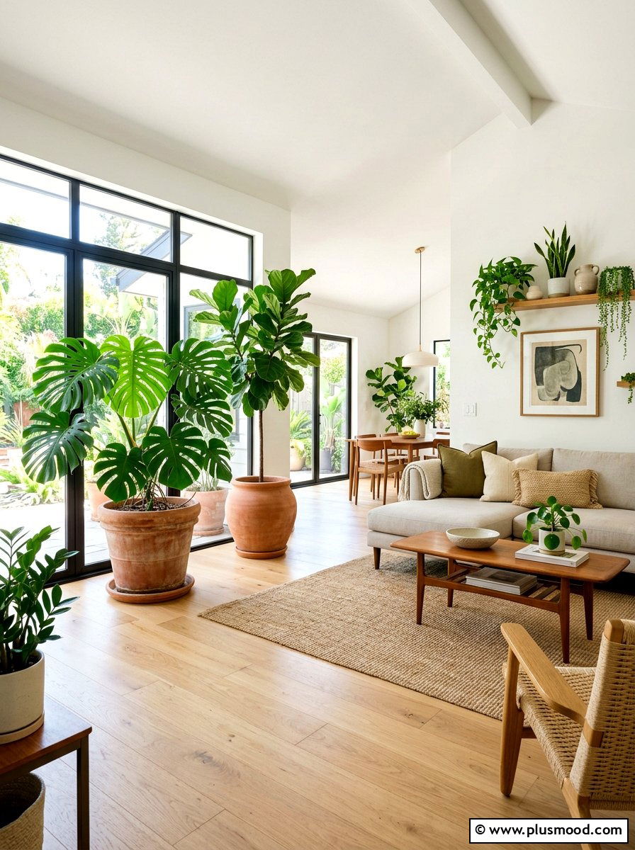 House Plant Decor - 25 summer home refresh ideas