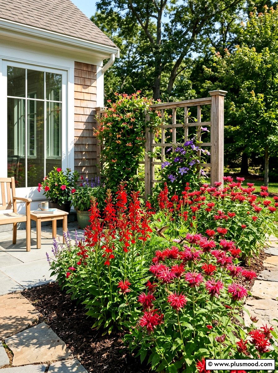Hummingbird Garden Plants - 25 small backyard ideas with native plants