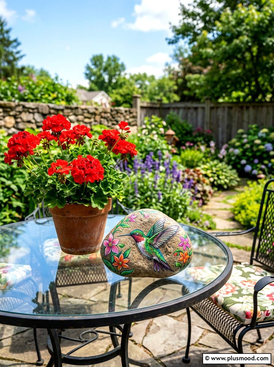 25 Painted Rock Ideas With Nature Prints for Earthy Crafts