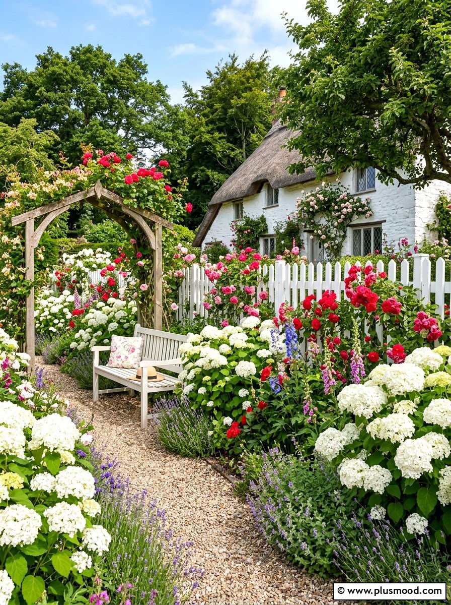 Hydrangea And Rose Garden - 25 summer hydrangea garden ideas