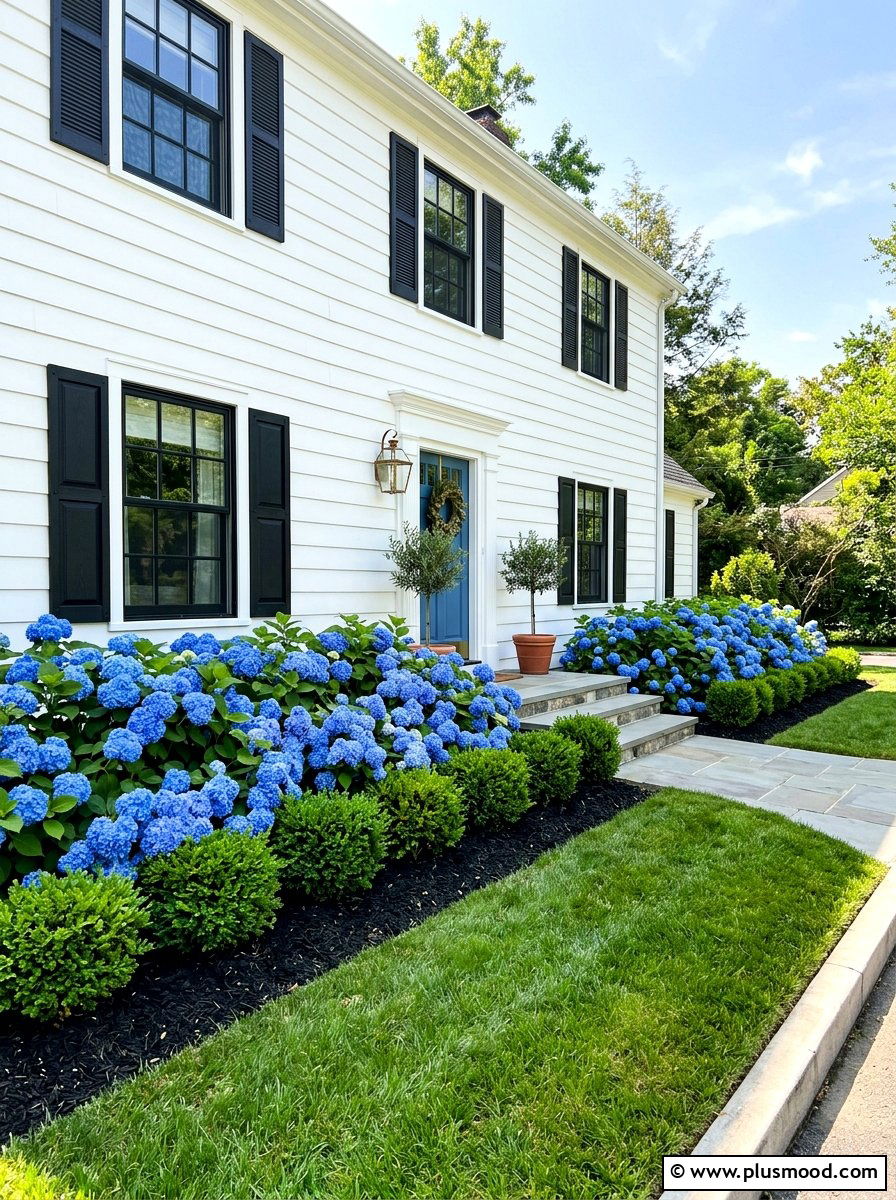 Hydrangea Foundation Planting - 25 summer hydrangea garden ideas