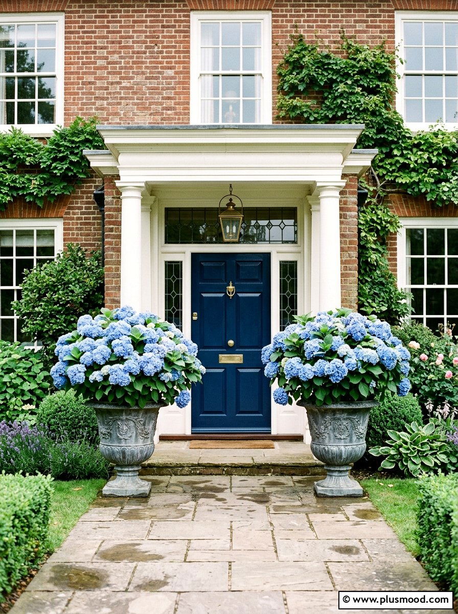 Hydrangeas In Large Planters - 25 summer patio flower ideas