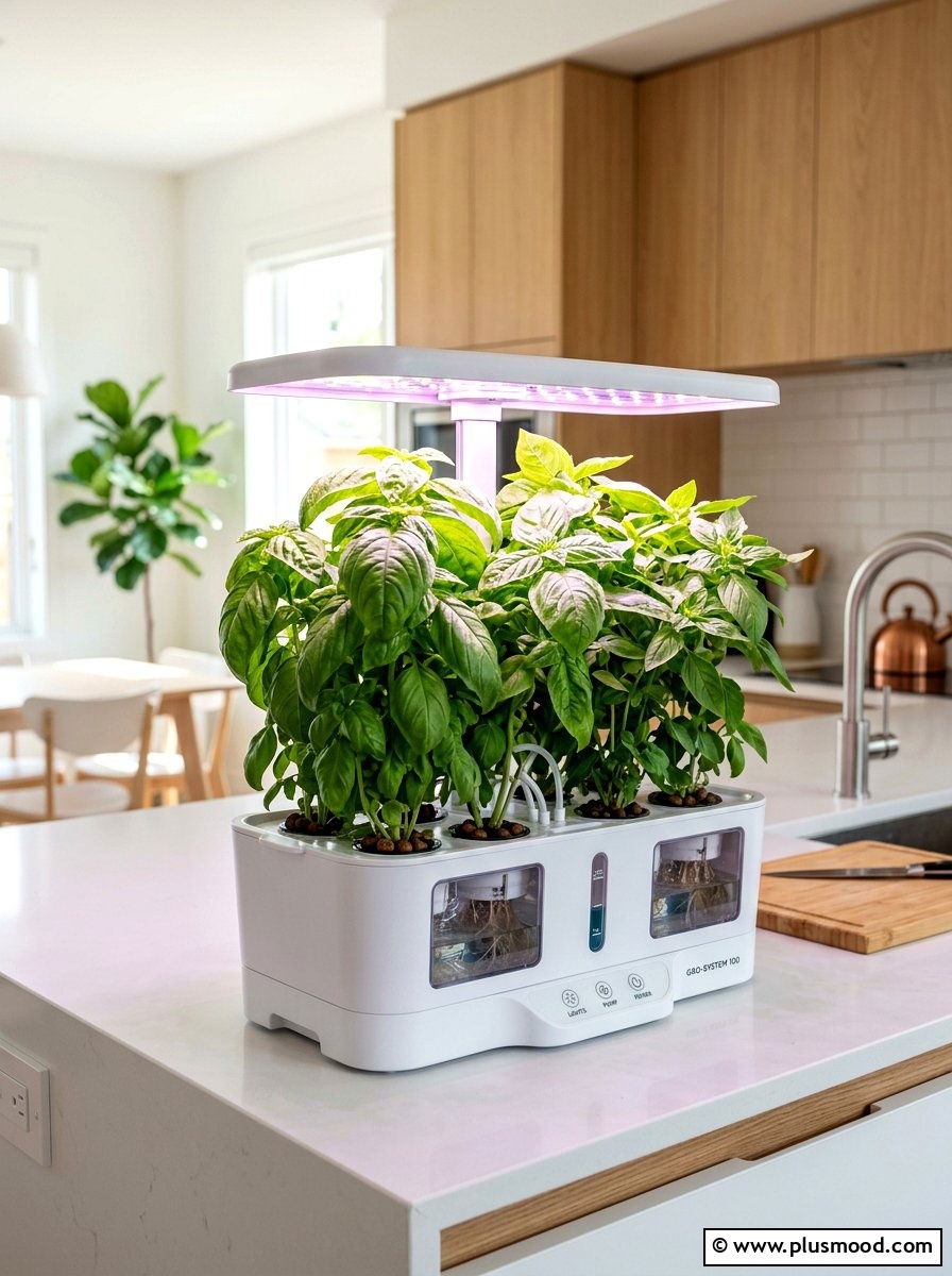 Hydroponic Herb Planter System - 25 summer herb planter ideas