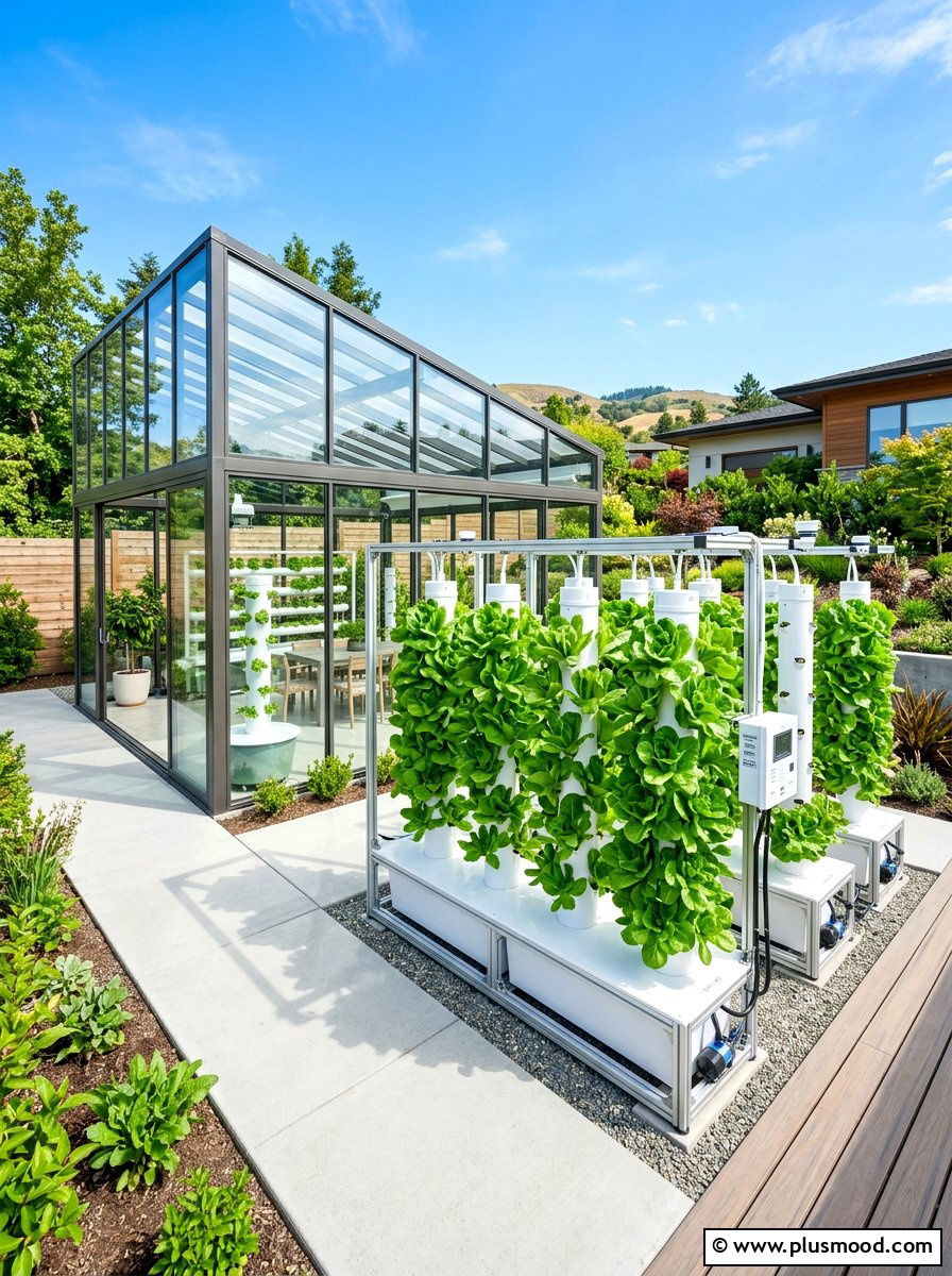 Hydroponic Vegetable Garden - 25 summer edible garden ideas